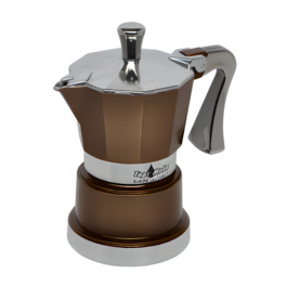 TOP MOKA KAFFEEMASCHINE "SUPER TOP" - BRAUN (2 TASSEN)