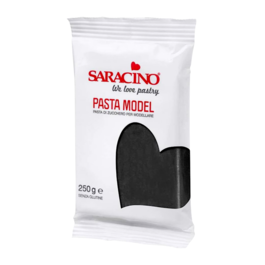 SARACINO MODELLIERPASTE - SCHWARZ 250 G