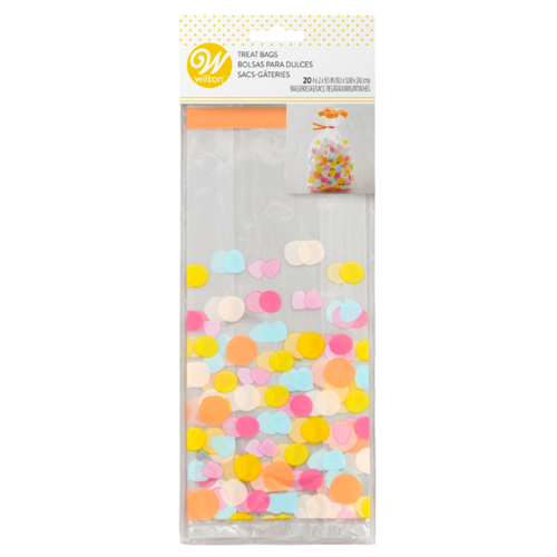 WILTON BONBONTTEN - BUNTE POLKA DOTS (20 STK)