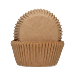 FUNCAKES CUPCAKE-EINWEGFORMEN - KRAFTBRAUN