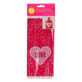 WILTON BONBONTÜTEN - LOVE HERZEN (20 STÜCK)