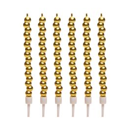 DEKORA BUBBLE-GEBURTSTAGSKERZEN - GOLD