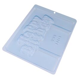 BWB SCHOKOLADENFORM - „HAPPY BIRTHDAY“ TORTENAUFLEGER