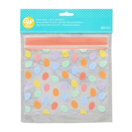 WILTON BONBONTÜTEN MIT ZIPPVERSCHLUSS - OSTEREIER (20 STÜCK)