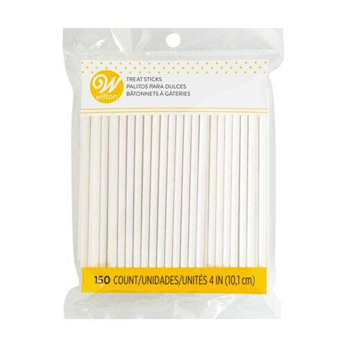 150 WILTON LOLLIPOP-STICKS - 10 CM