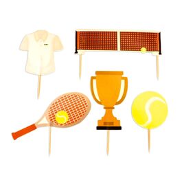 SCRAPCOOKING KUCHEN TOPPERS - TENNIS