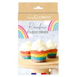 SCRAPCOOKING REGENBOGEN CUPCAKES SET