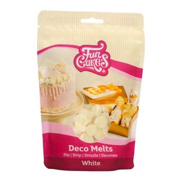 FUNCAKES DECO MELTS - WEISS 250 G