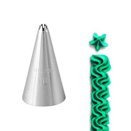 WILTON TÜLLE #16 - KARDIERTER OFFENER STERN