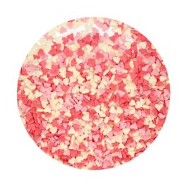 FUNCAKES SPRINKLES - ROSANE / WEISSE / ROTE MINI HERZEN (60 G)