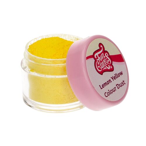 FUNCAKES LEBENSMITTELFARBE IN PULVERFORM - ZITRONEN GELB