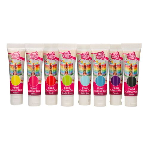 FUNCAKES SET 8 GEL DYES