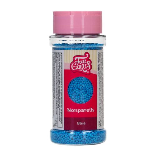 FUNCAKES ZUCKERPERLEN (NONPAREILLES) - BLAU 80 G