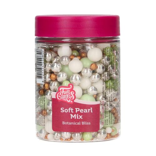 FUNCAKE WEICHE ZUCKER-PERLEN - MIX "BOTANICAL BLISS" 80 G