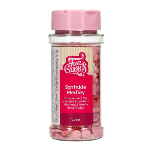 FUNCAKES SPRINKLES - LOVE 50 G