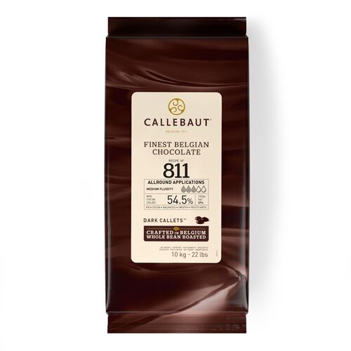 CALLEBAUT SCHWARZE SCHOKOLADEN CALLETS 10 KG