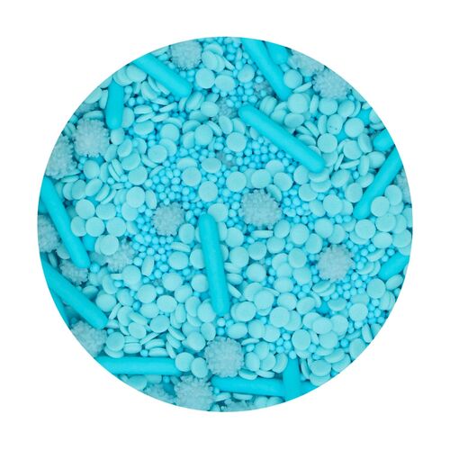 FUNCAKES SPRINKLES - HELLBLAU MIX 70 G