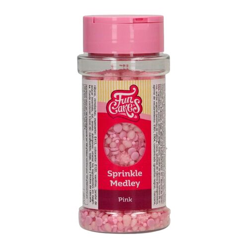 FUNCAKES SPRINKLES - ROSA MIX 70 G