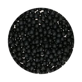 FUNCAKES ZUCKERPERLEN - SCHWARZ (7 MM) 80 G