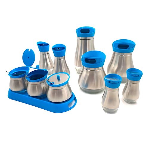 KÜCHENUTENSILIEN-SET - BLAU