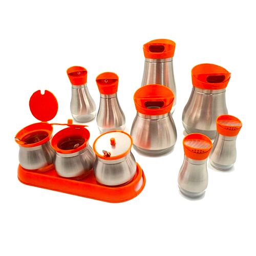KÜCHENUTENSILIEN-SET - ORANGE