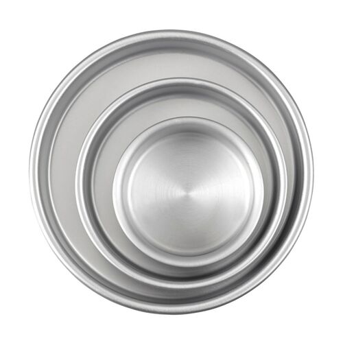 WILTON SET 3 STAPELBAREN RUNDEN BACKFORMEN - 10/15/20 CM