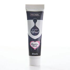 RAINBOW DUST GEL-FARBSTOFF "PROGEL" - BLACK 25 G