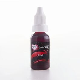 RAINBOW DUST FLÜSSIGFARBSTOFF "FLO" - RED 19 ML