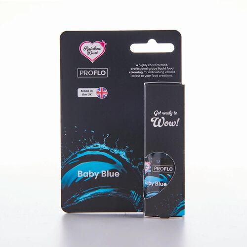 RAINBOW DUST FLÜSSIGFARBSTOFF "FLO" - BABY BLUE 19 G