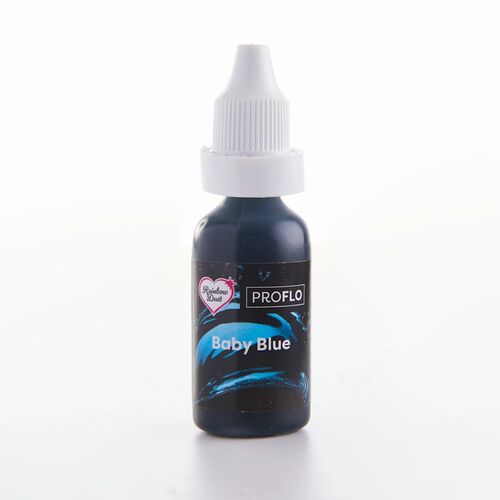 RAINBOW DUST FLÜSSIGFARBSTOFF "FLO" - BABY BLUE 19 G