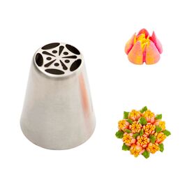 EDELSTAHLTÜLLE TULPEN (5 BLÄTTER) Nº3