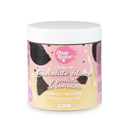 PASTKOLOR CREME - WEISSE SCHOKOLADE MIT SCHOKO-KEKSEN 300 G