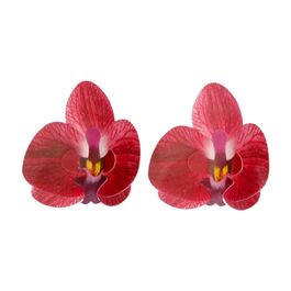 FUNCAKES OBLATENBLUMEN - MITTLERE ROTE ORCHIDEE
