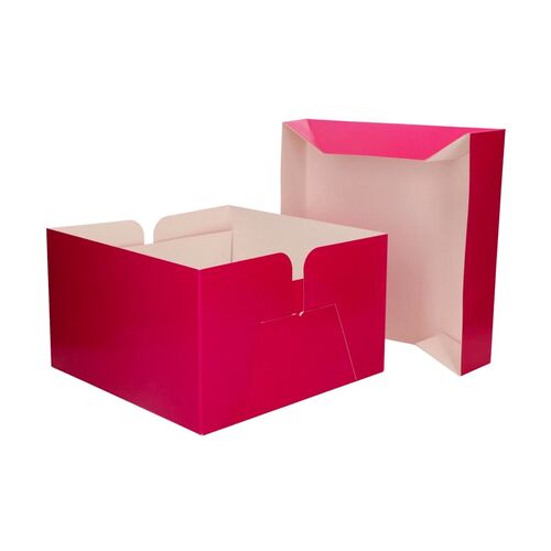 FUNCAKES KUCHEN BOX - ROSA 25 CM