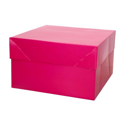 FUNCAKES KUCHEN BOX - ROSA 25 CM