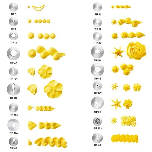 WILTON DELUXE DEKORATIONSSET - 46 WERKZEUGE