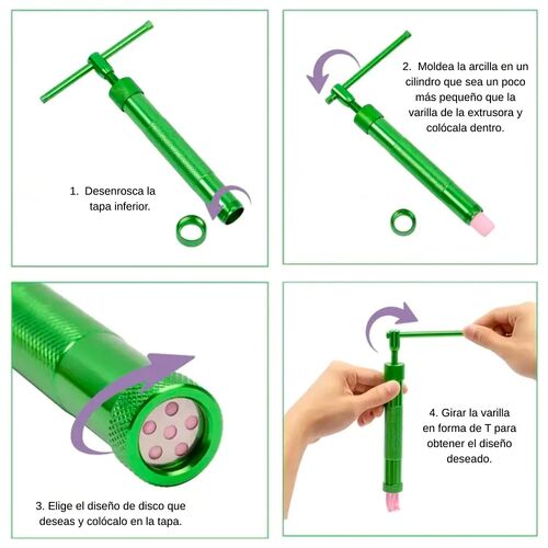 FONDANT-EXTRUDER MIT 20 EDELSTAHLSCHEIBEN