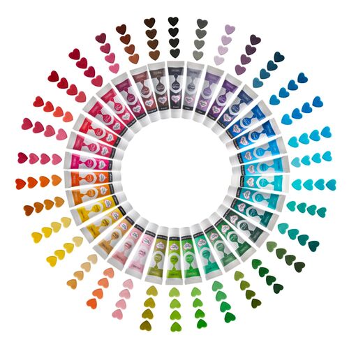 RAINBOW DUST GEL-FARBSTOFF "PROGEL" - LILA 25 G