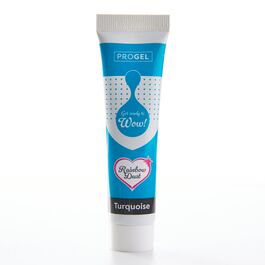 RAINBOW DUST GEL-FARBSTOFF "PROGEL" - TURQUOISE 25 G