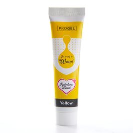 RAINBOW DUST GEL-FARBSTOFF "PROGEL" - YELLOW 25 G