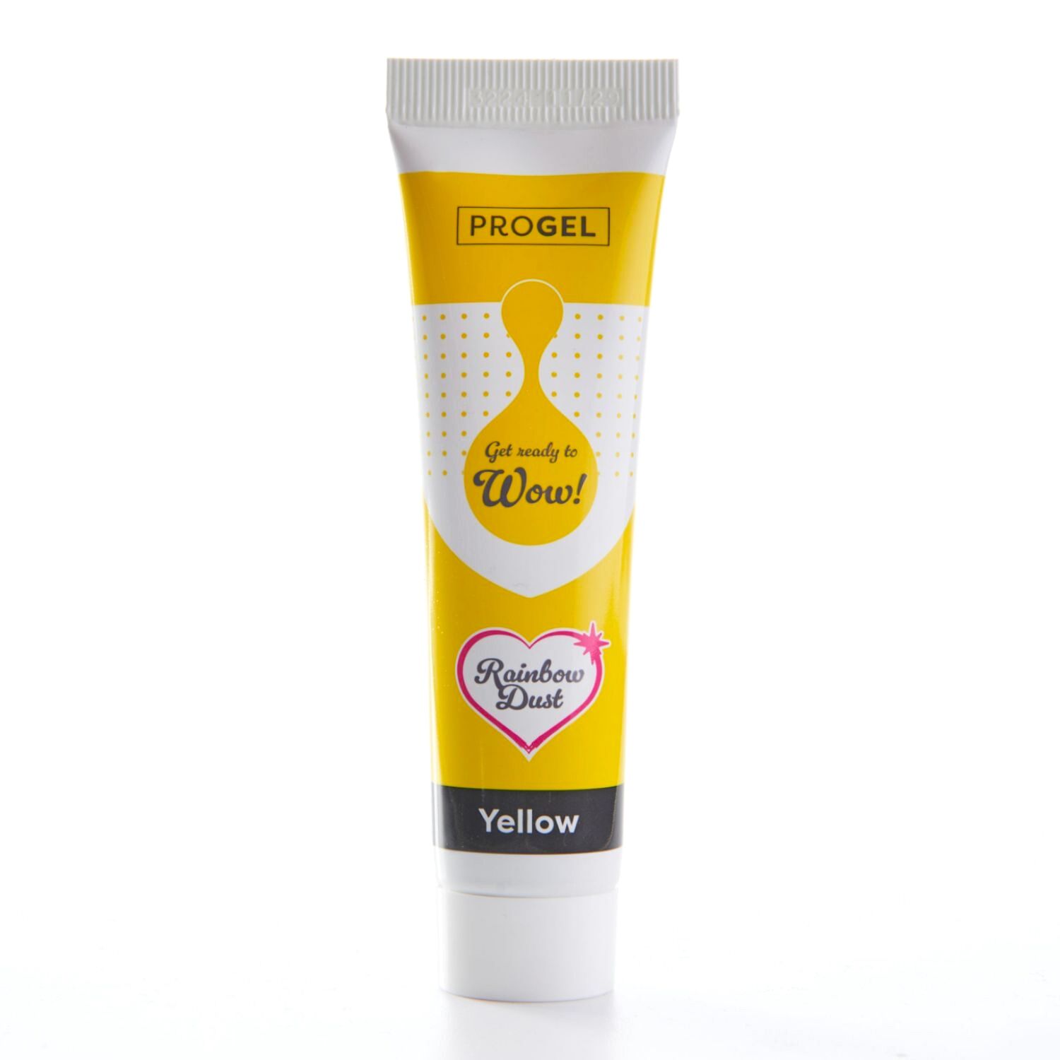 RAINBOW DUST GEL-FARBSTOFF "PROGEL" - YELLOW 25 G RAINBOW DUST GEL-FARBSTOFF "PROGEL" - YELLOW 25 G