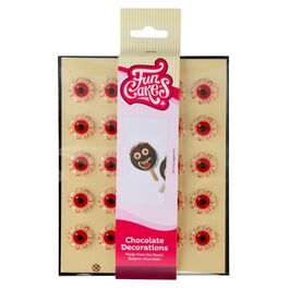 FUNCAKES SCHOKODECORATIONEN - BLUTIGE AUGEN
