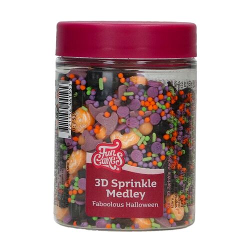 FUNCAKES 3D SPRINKLES - FABOOLOUS HALLOWEEN (70 G)