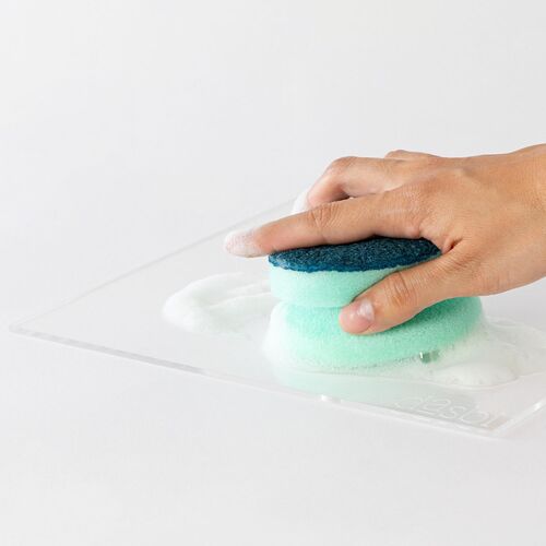 DASBI ACRYL-QUADRAT FÜR PERFEKTE KANTEN - 25 CM