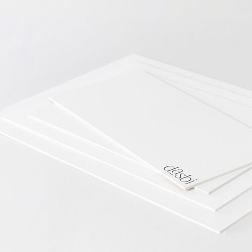 DASBI WEISSE RECHTECKIGE KUCHENPLATTE - 30 X 15 CM