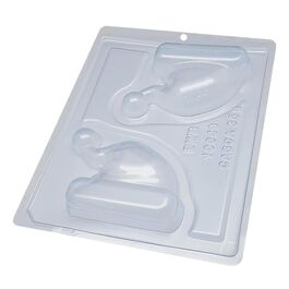 BWB SCHOKOLADENFORM - WEIHNACHTSMANN-MÜTZE