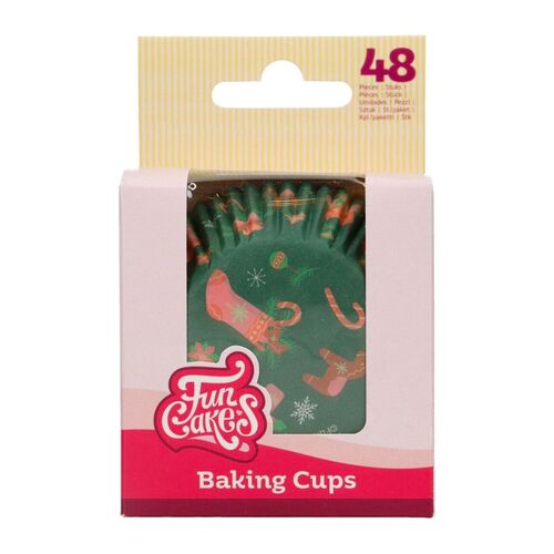 FUNCAKES CUPCAKE-EINWEFORMEN - WEIHNACHTEN