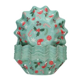 FUNCAKES  "BLOOM" CUPCAKES EINWEGFORMEN - WEIHNACHTEN