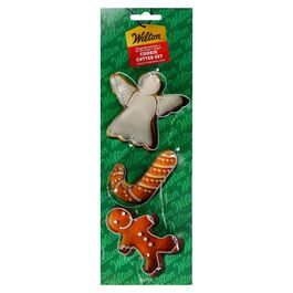 WILTON AUSSTECHFORMEN SET - ENGEL / ZUCKERSTANGE / LEBKUCHENMÄNNCHEN