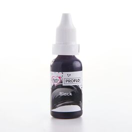 RAINBOW DUST FLÜSSIGFARBSTOFF "FLO" - BLACK 19 ML